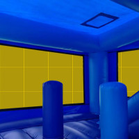 TAURANGA Bouncy Castle for Hire - Under Sea Combo - Inside View