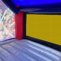 TAURANGA Bouncy Castle for Hire - Star Wars - Inside View