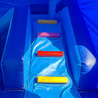 TAURANGA Bouncy Castle for Hire - Under Sea Combo - Ladder View